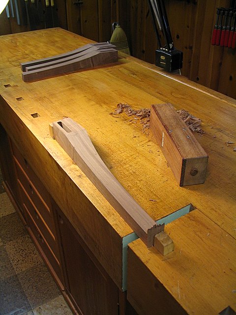Planing The Leg Shoulders